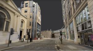 NavVis VLX3 point cloud image London