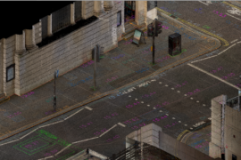 Point Cloud Image of London Street