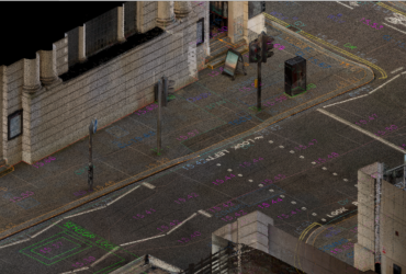 Point Cloud Image of London Street