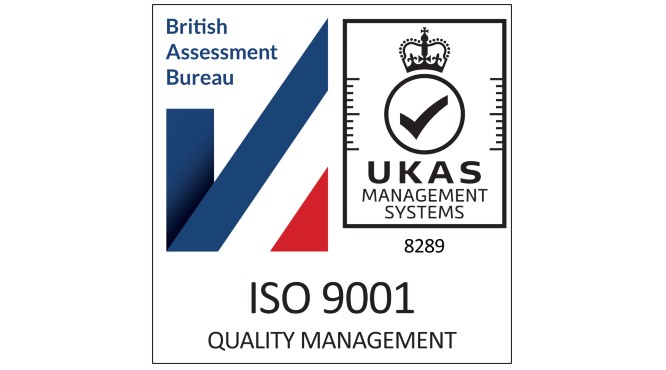 ISO 9001 badge